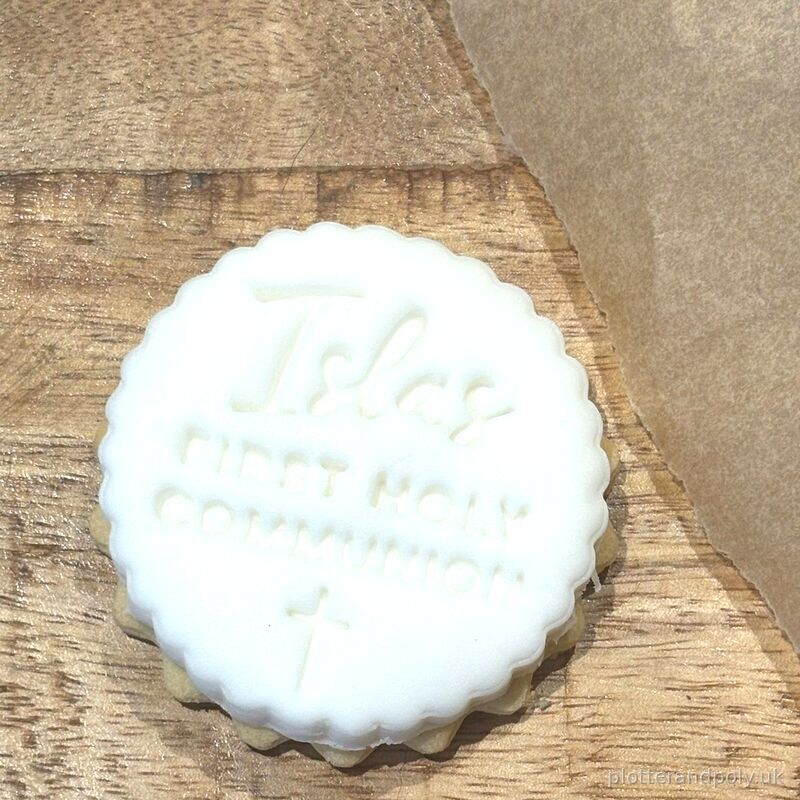 Personalised cookie cutter and embosser